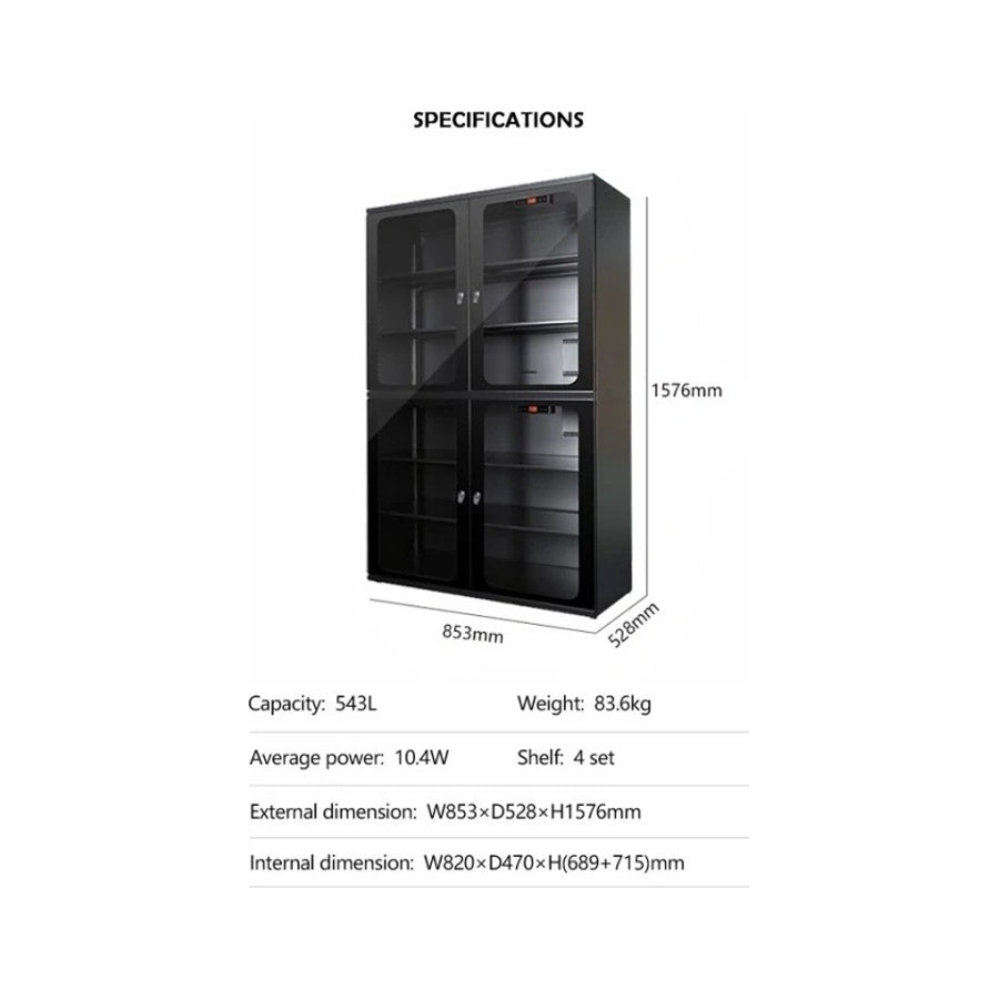 Everbrait Premium Electric Dry Cabinet DT-570D