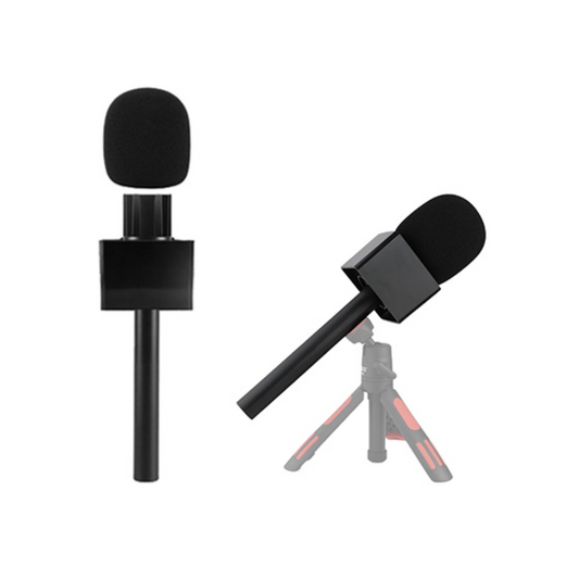 Takara Grip-On Universal Interview Wireless Mic Handheld Microphone Adapter Handle