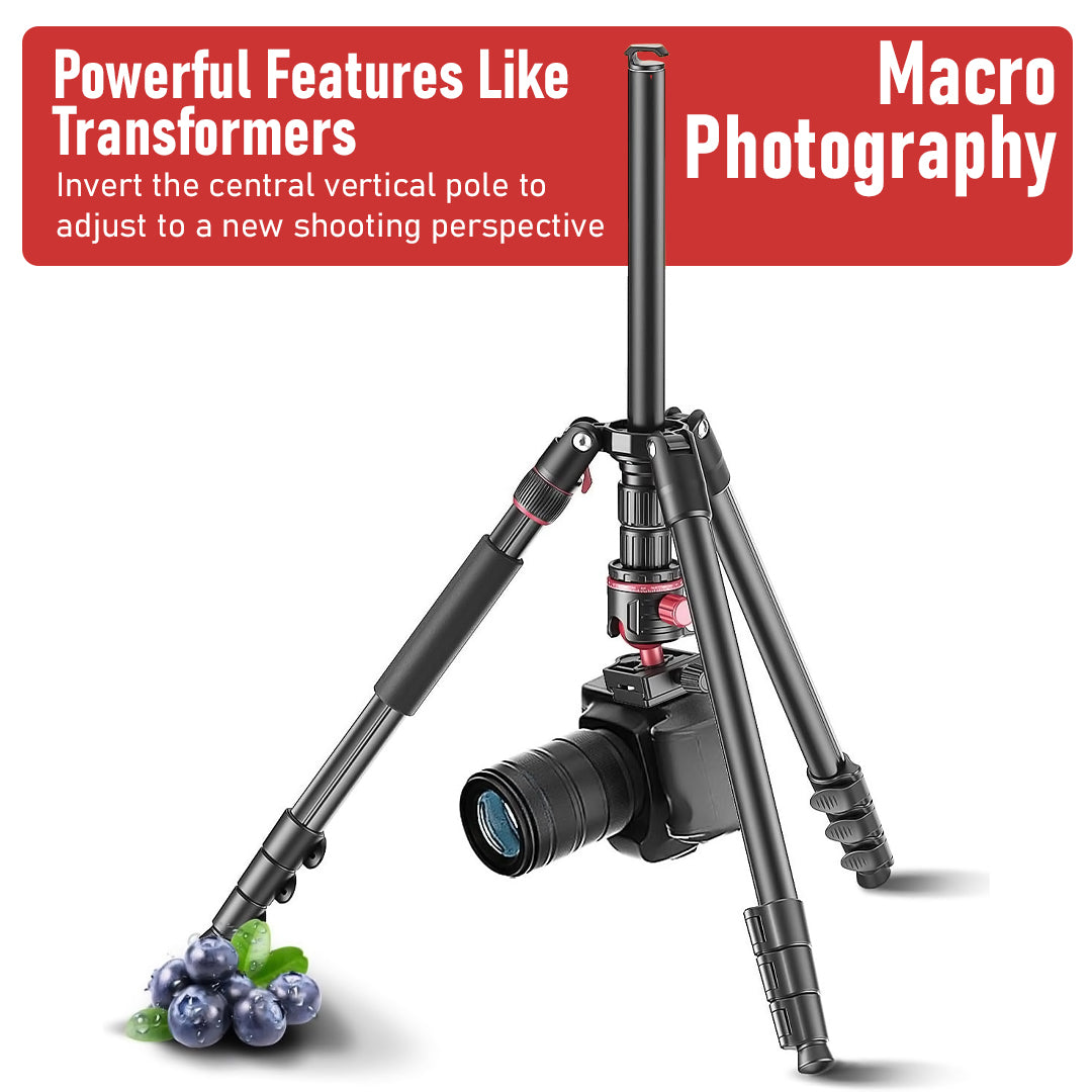 Takara ROVER 60 Compact 2 in 1 Traveller Tripod Monopod Kit