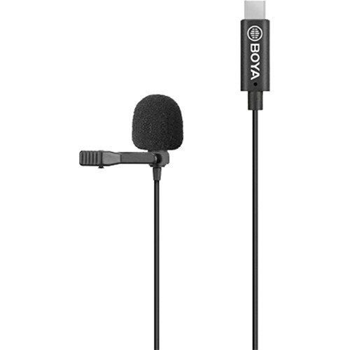 Boya BY-M3 Clip-On Lavalier Mic USB Type C