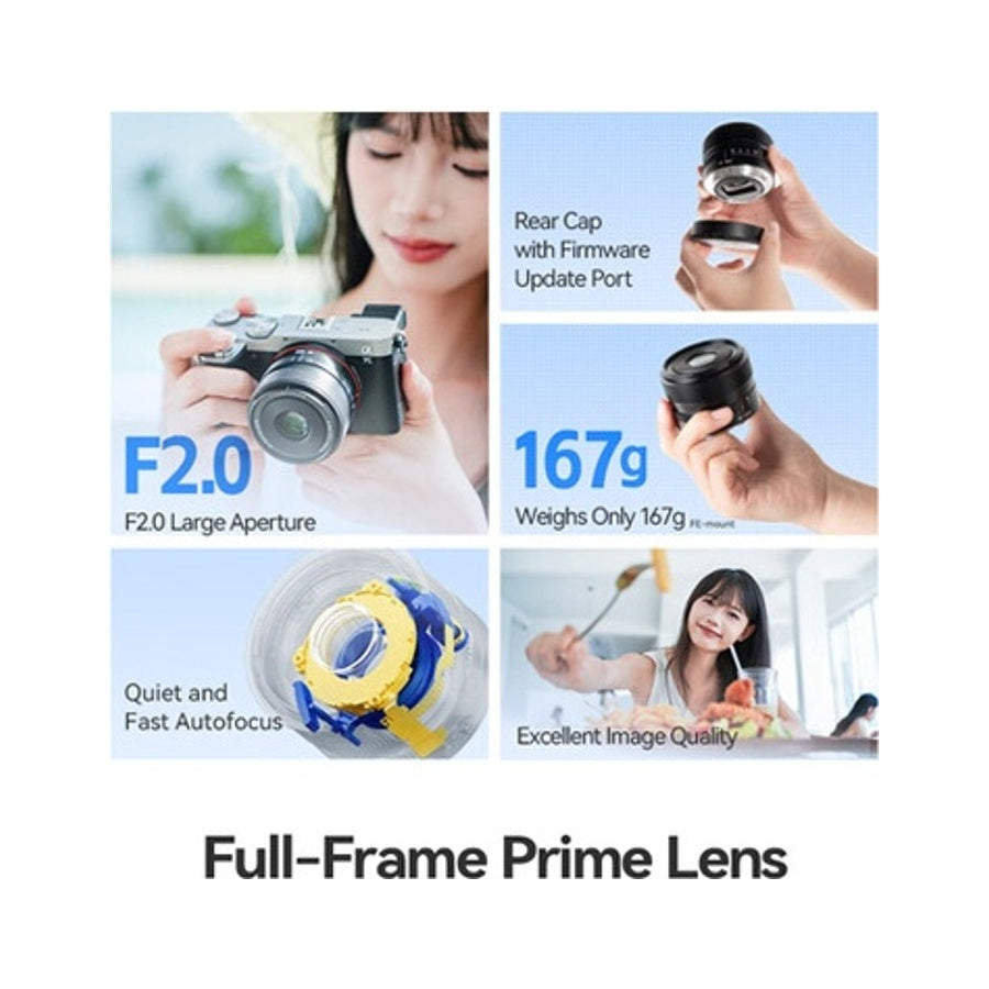 TTArtisan AF 40mm f2 for Sony E Mount FullFrame Lens